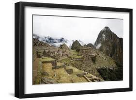 Machu Picchu, UNESCO World Heritage Site, Peru, South America-Yadid Levy-Framed Photographic Print