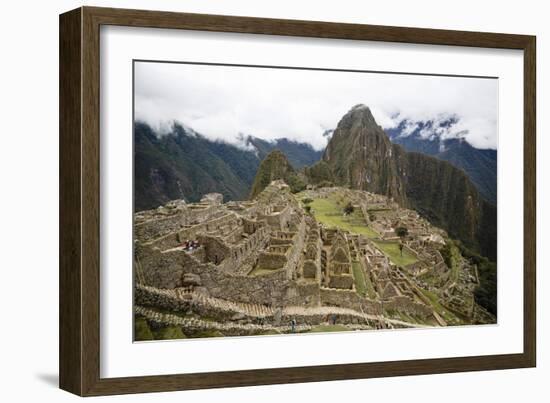 Machu Picchu, UNESCO World Heritage Site, Peru, South America-Yadid Levy-Framed Photographic Print