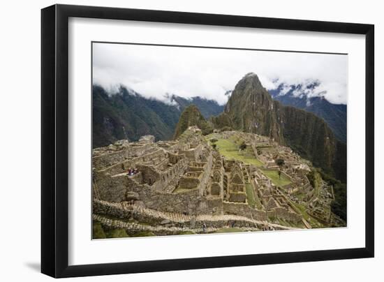 Machu Picchu, UNESCO World Heritage Site, Peru, South America-Yadid Levy-Framed Photographic Print