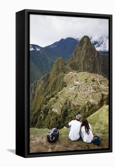 Machu Picchu, UNESCO World Heritage Site, Peru, South America-Yadid Levy-Framed Stretched Canvas