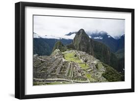 Machu Picchu, UNESCO World Heritage Site, Peru, South America-Yadid Levy-Framed Photographic Print