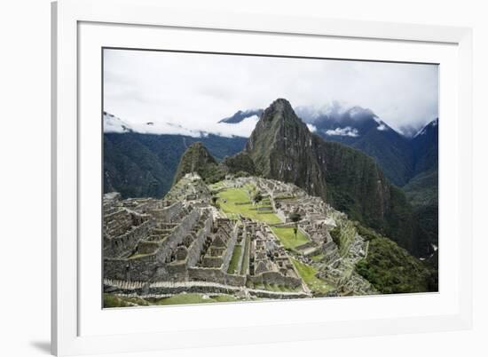 Machu Picchu, UNESCO World Heritage Site, Peru, South America-Yadid Levy-Framed Photographic Print