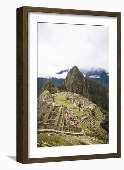 Machu Picchu, UNESCO World Heritage Site, Peru, South America-Yadid Levy-Framed Photographic Print