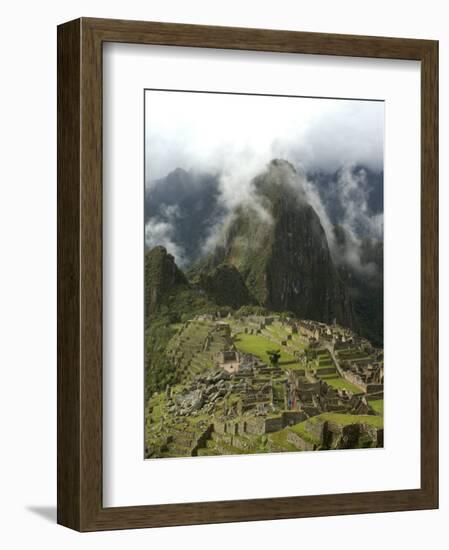 Machu Picchu, UNESCO World Heritage Site, Peru, South America-McCoy Aaron-Framed Photographic Print