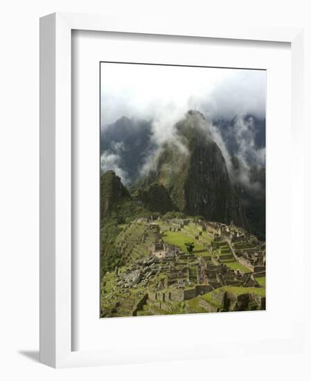 Machu Picchu, UNESCO World Heritage Site, Peru, South America-McCoy Aaron-Framed Photographic Print