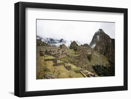 Machu Picchu, UNESCO World Heritage Site, Peru, South America-Yadid Levy-Framed Photographic Print