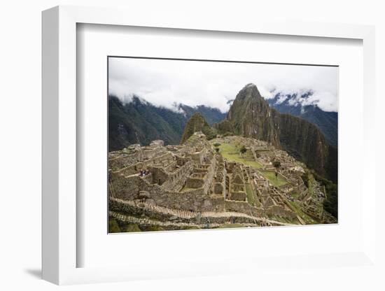 Machu Picchu, UNESCO World Heritage Site, Peru, South America-Yadid Levy-Framed Photographic Print