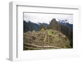 Machu Picchu, UNESCO World Heritage Site, Peru, South America-Yadid Levy-Framed Photographic Print