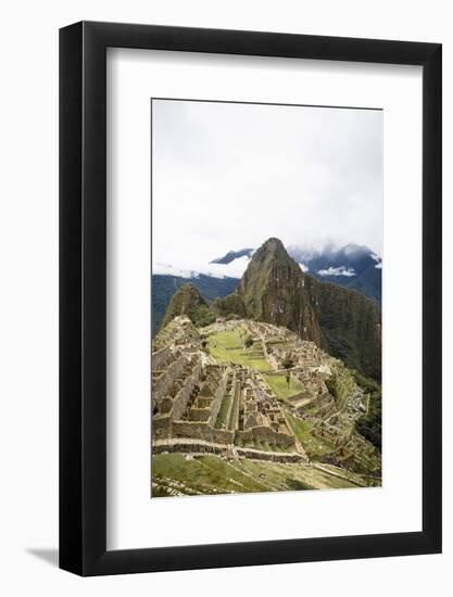 Machu Picchu, UNESCO World Heritage Site, Peru, South America-Yadid Levy-Framed Photographic Print