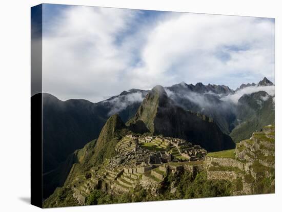 Machu Picchu, UNESCO World Heritage Site, the Sacred Valley, Peru, South America-Ben Pipe-Stretched Canvas