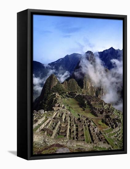 Machu Picchu-Charles Bowman-Framed Stretched Canvas