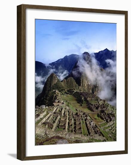 Machu Picchu-Charles Bowman-Framed Photographic Print