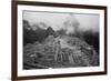 Machu Pichu Peru B/W-null-Framed Photo