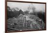 Machu Pichu Peru B/W-null-Framed Photo