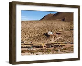 Machuca Village, Atacama Desert, Chile, South America-Sergio Pitamitz-Framed Photographic Print