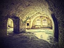 Vintage Picture of Dungeon, Cellar in Retro Style.-Maciej Bledowski-Photographic Print