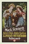Pitfalls or a Big City-Mack Sennett-Art Print