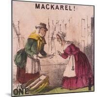 Mackarel!, Cries of London, C1840-TH Jones-Mounted Giclee Print