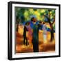 Macke: Green Jacket, 1913-Auguste Macke-Framed Giclee Print