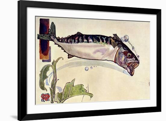 Mackerel, 1900-Edward Detmold-Framed Giclee Print