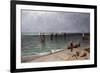 Mackerel fishers, 1877-Fritz Thaulow-Framed Giclee Print