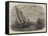 Mackerel Fishing, Brighton Boats-null-Framed Stretched Canvas