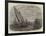 Mackerel Fishing, Brighton Boats-null-Framed Giclee Print