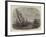 Mackerel Fishing, Brighton Boats-null-Framed Giclee Print