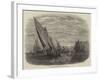 Mackerel Fishing, Brighton Boats-null-Framed Giclee Print