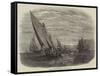 Mackerel Fishing, Brighton Boats-null-Framed Stretched Canvas