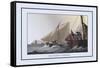 Mackerel Fishing-J.h. Clark-Framed Stretched Canvas
