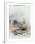 Mackerel on the Beach, circa 1830-35-J. M. W. Turner-Framed Giclee Print