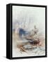 Mackerel on the Beach, circa 1830-35-J. M. W. Turner-Framed Stretched Canvas