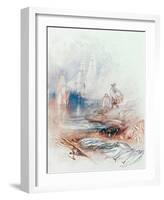 Mackerel on the Beach-J M W Turner-Framed Giclee Print