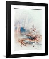 Mackerel on the Beach-J M W Turner-Framed Giclee Print