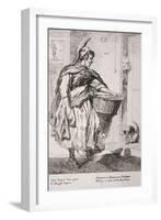 Mackerel Seller, Cries of London, 1760-Paul Sandby-Framed Giclee Print