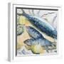 Mackerel with Oysters and Lemons, 1993-Carolyn Hubbard-Ford-Framed Giclee Print