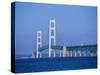 Mackinac Bridge, Mackinaw City, Michigan, USA-Michael Snell-Stretched Canvas