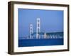 Mackinac Bridge, Mackinaw City, Michigan, USA-Michael Snell-Framed Photographic Print