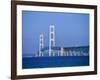 Mackinac Bridge, Mackinaw City, Michigan, USA-Michael Snell-Framed Photographic Print