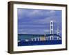 Mackinac Bridge, Michigan, USA-Chuck Haney-Framed Photographic Print