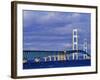 Mackinac Bridge, Michigan, USA-Chuck Haney-Framed Photographic Print