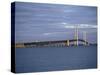 Mackinac Bridge, Michigan, USA-null-Stretched Canvas
