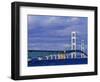 Mackinac Bridge, Michigan, USA-Chuck Haney-Framed Photographic Print