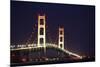 Mackinac Bridge, Michigan-Paul Souders-Mounted Photographic Print