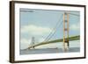 Mackinac Bridge, Michigan-null-Framed Art Print