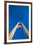 Mackinac Bridge South Tower-Steve Gadomski-Framed Photographic Print