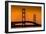 Mackinac Bridge Sunset-Steve Gadomski-Framed Photographic Print