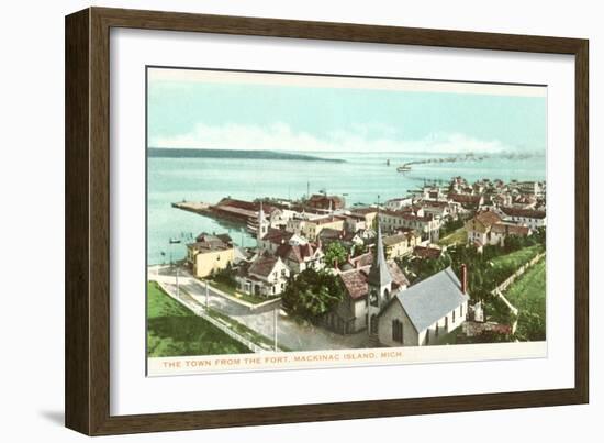 Mackinac Island, Michigan-null-Framed Art Print