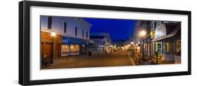 Mackinac Island Midnight-Steve Gadomski-Framed Photographic Print